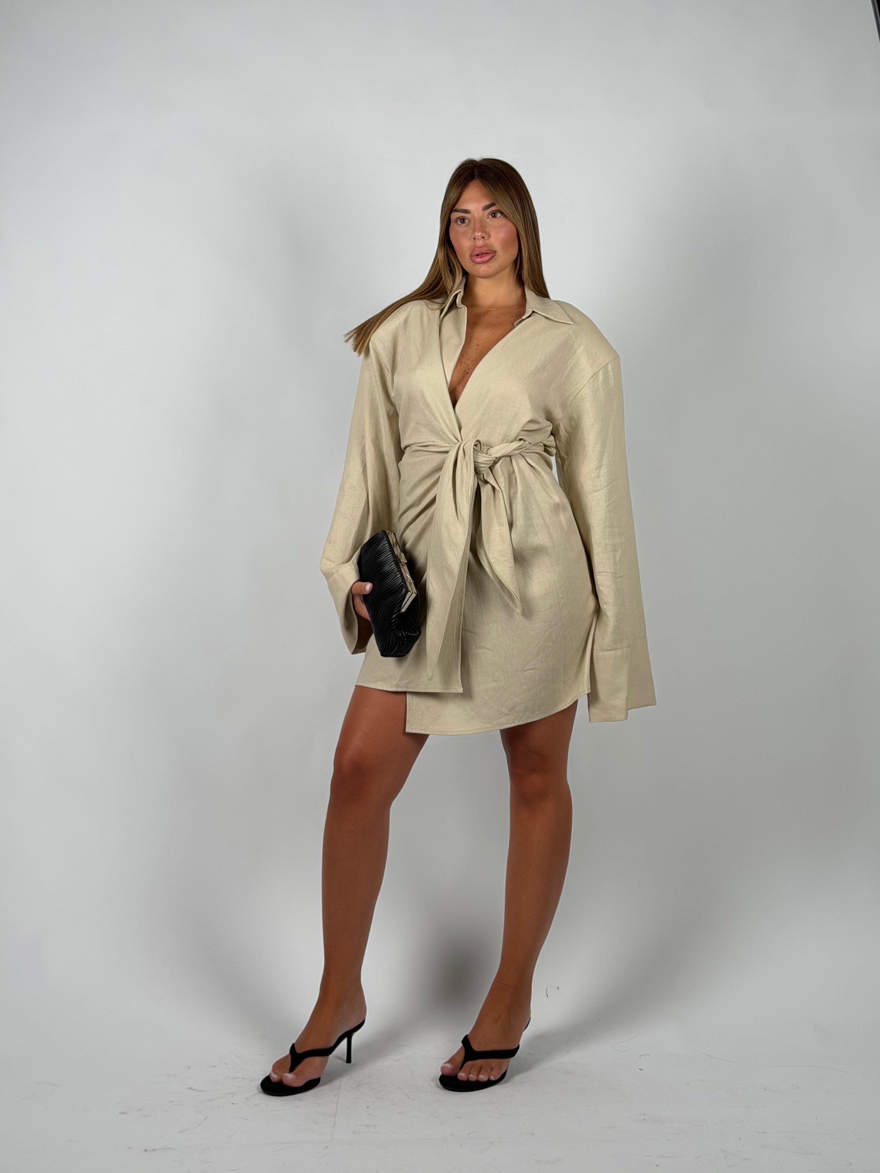 Dress Elena beige
