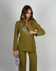 Pantalone Yole verde oliva
