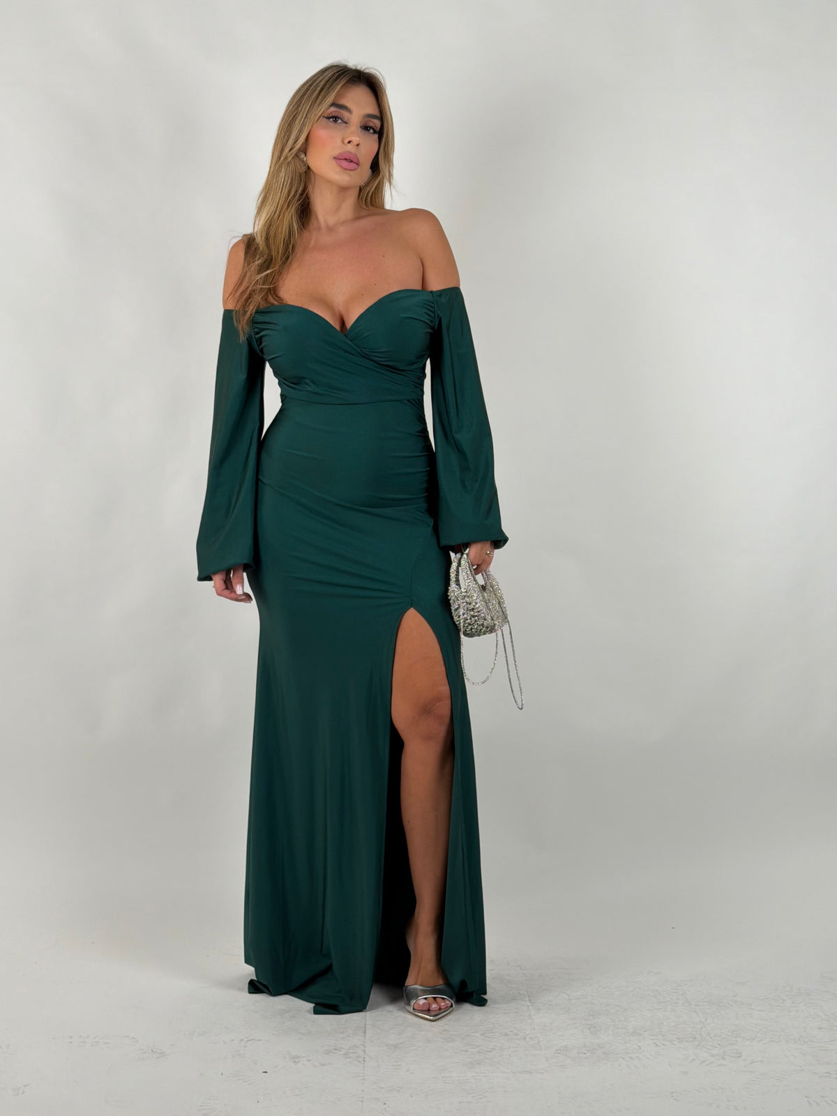 Dress Dea verde bosco
