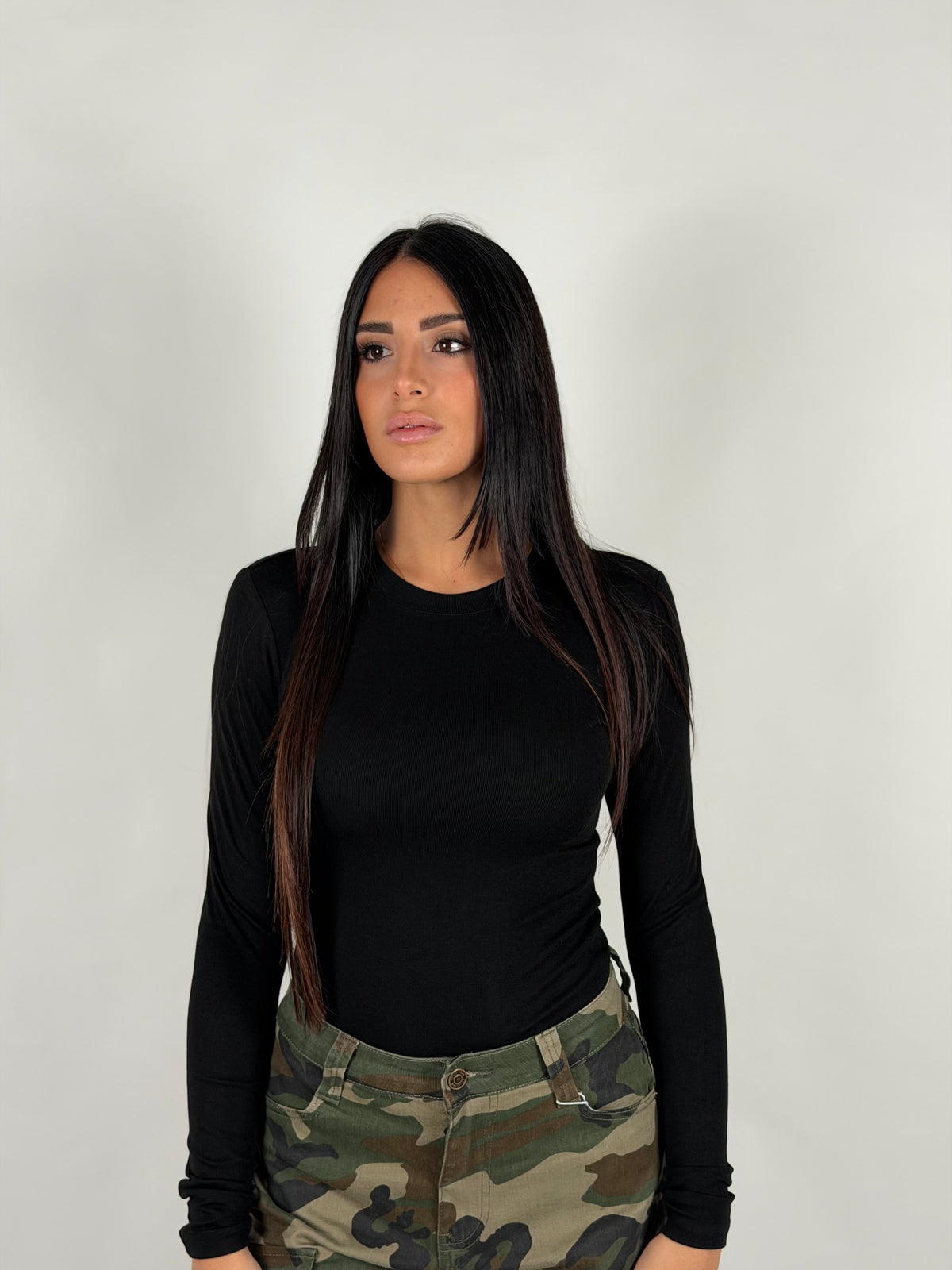 Maglia kristal nera