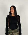Maglia kristal nera