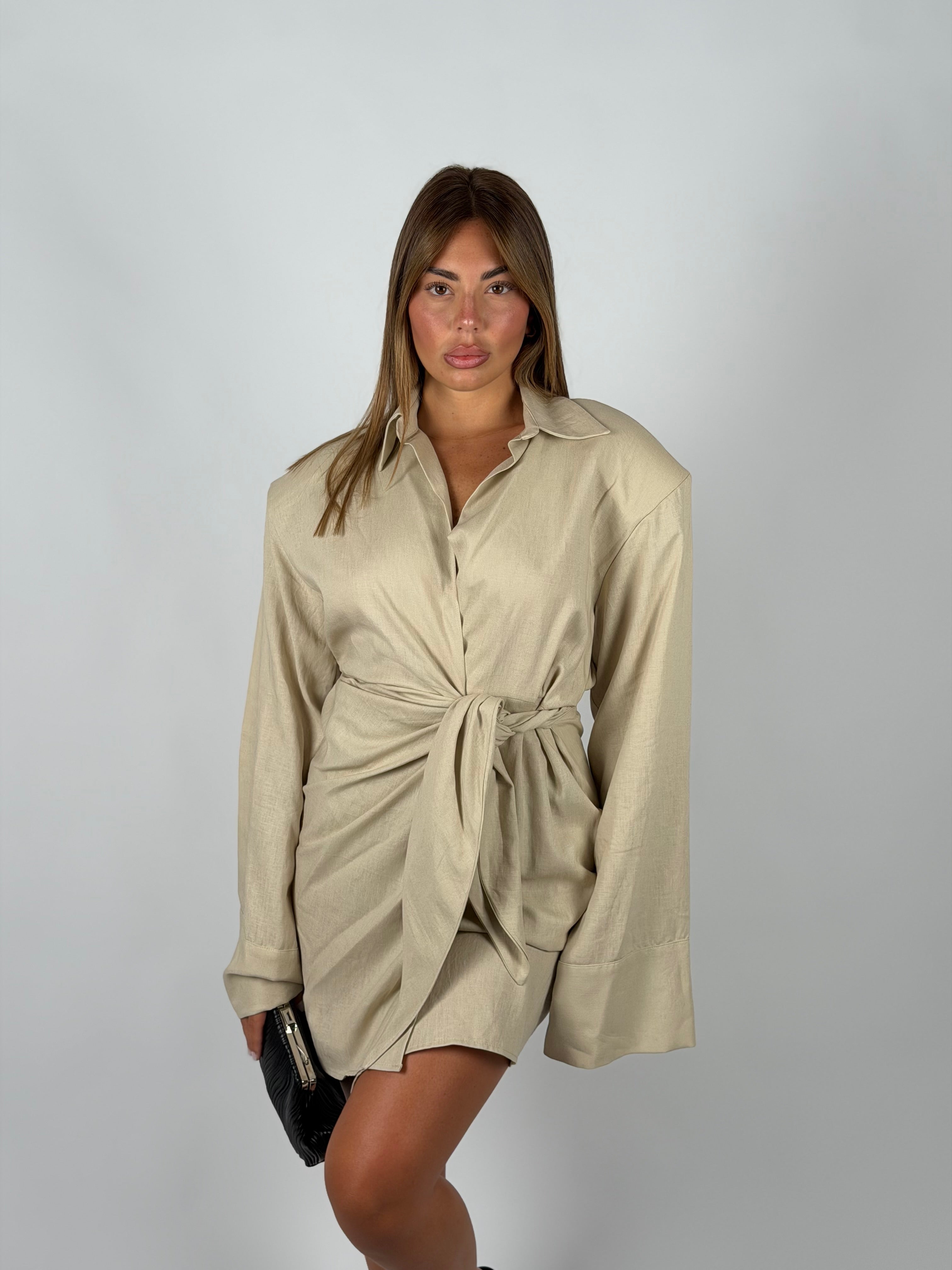 Dress Elena beige