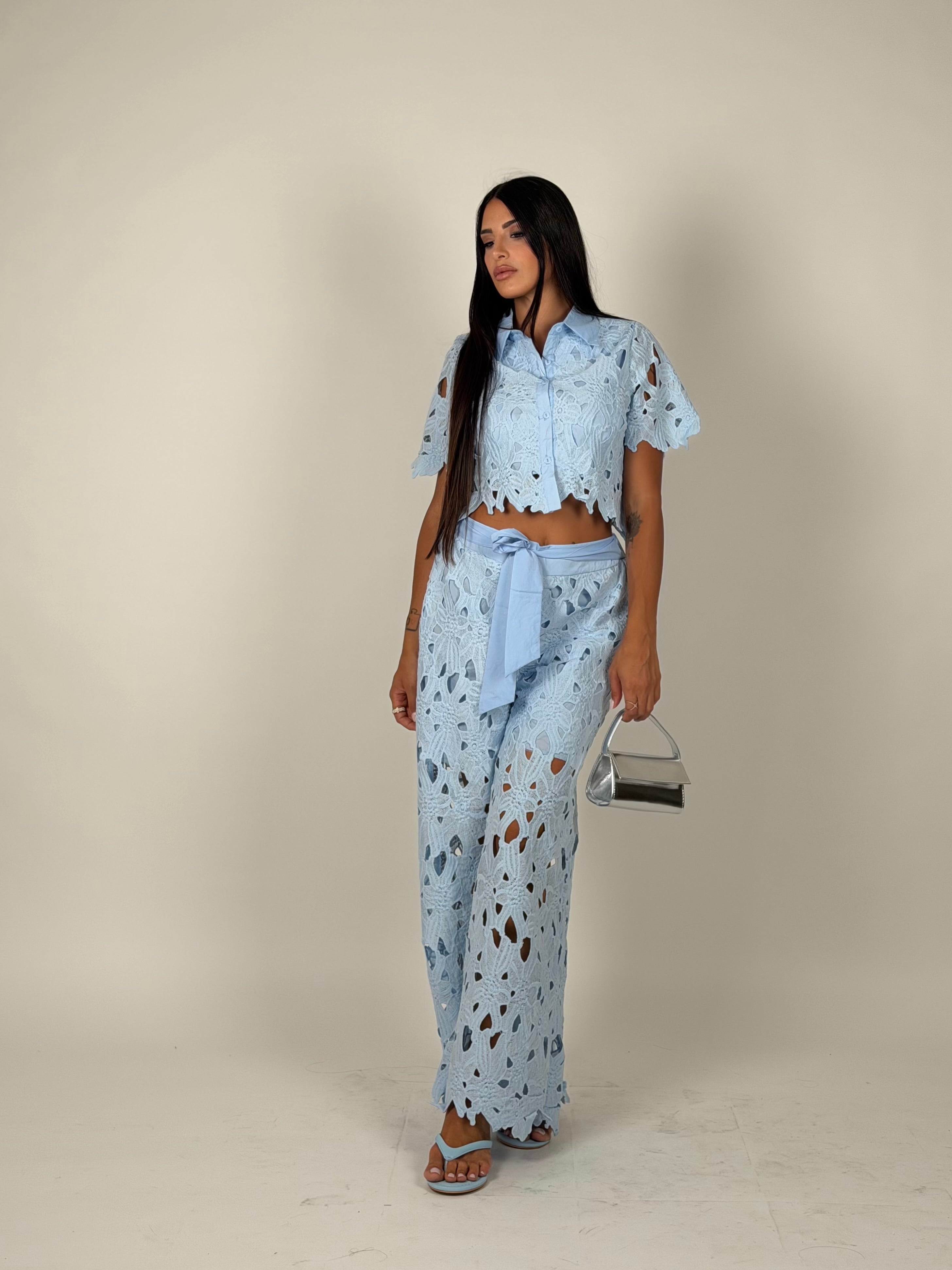 Coordinato Molly azzurro