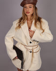 Blazer coat esmeralda White