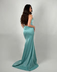 Dress Sofia verde tiffany