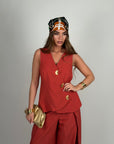 Pantalone Astrid ruggine