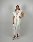 Top annabelle in pizzo White