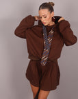 Felpa Necktie Brown
