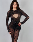 Jumpsuit luxury nera