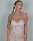 Bustier Princess pink