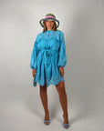 Mini dress Capri azzurro