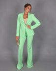 Single blazer menta