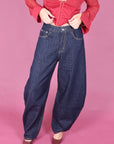 Jeans ballon dark blue
