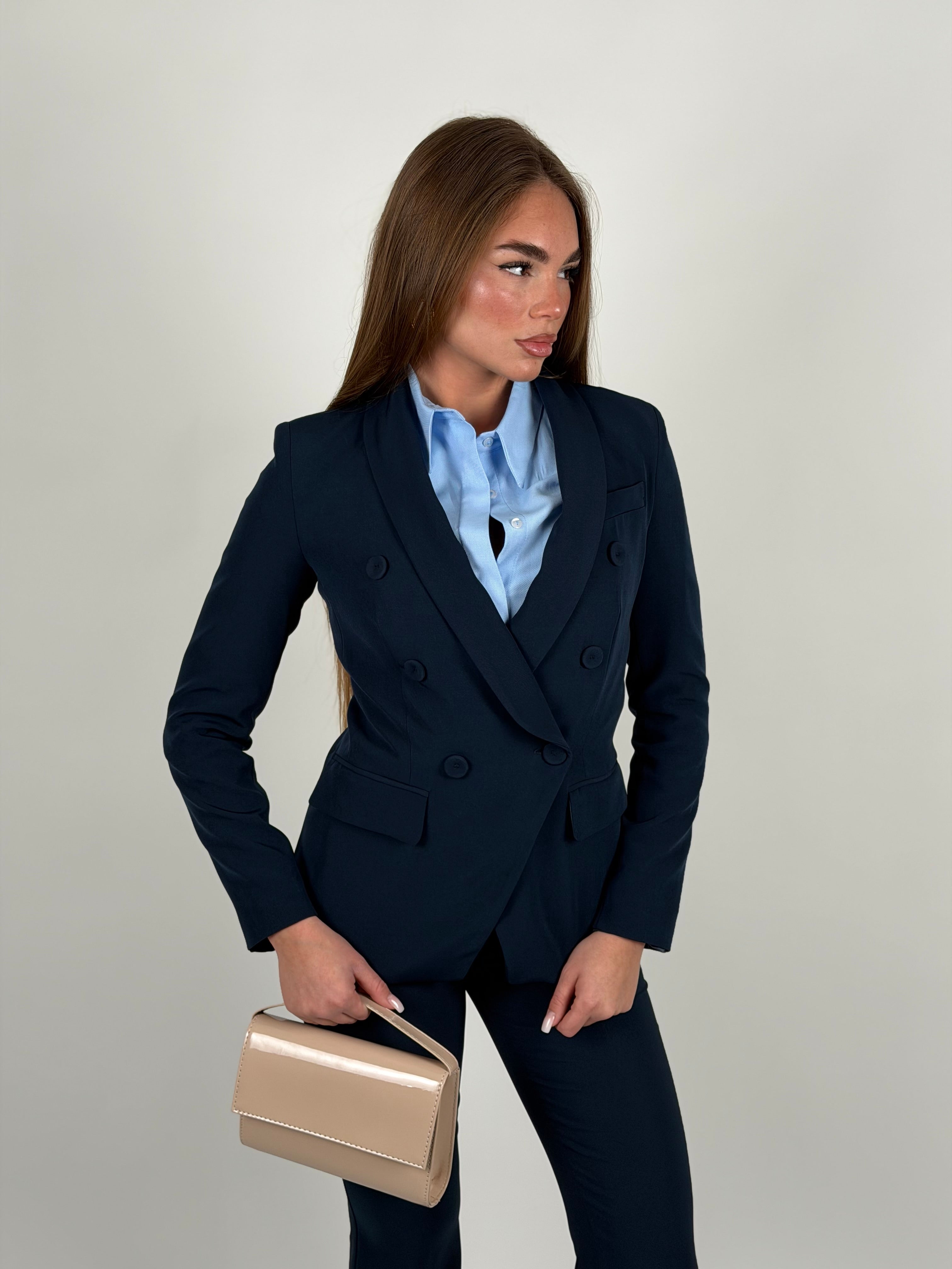 Pantalone Kimi blu navy