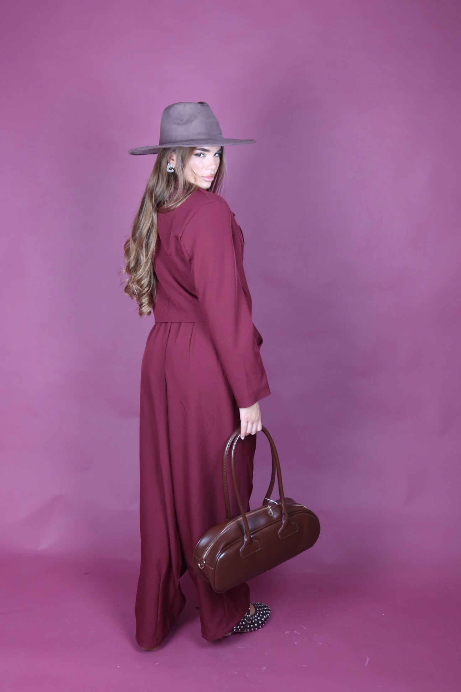 Coordinato style bordeaux