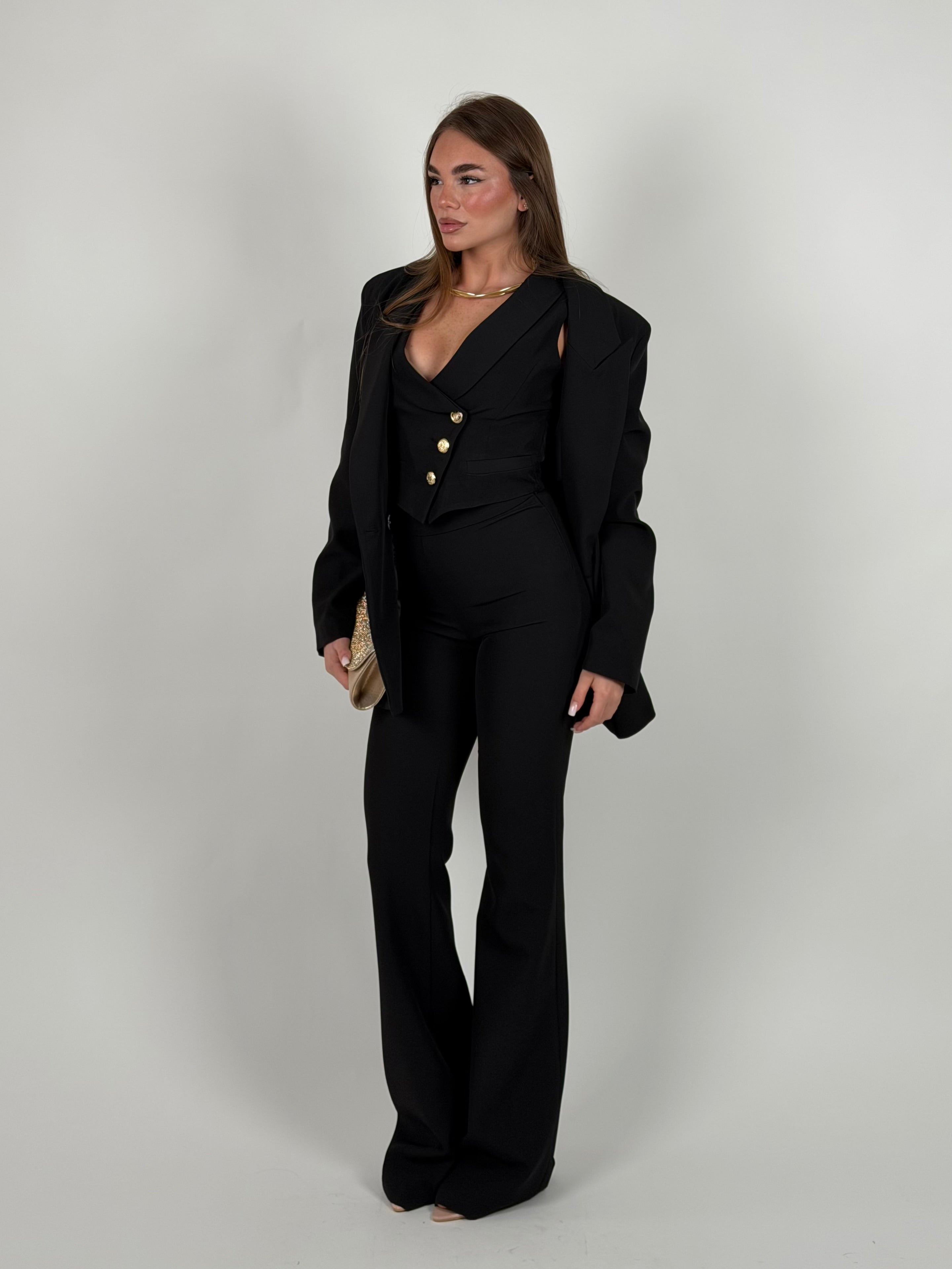 Gilet Mirabelle nero