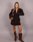 Blazer dress kira marrone