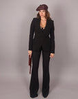 Pantalone kimi nero
