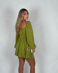 Mini dress starlette verde