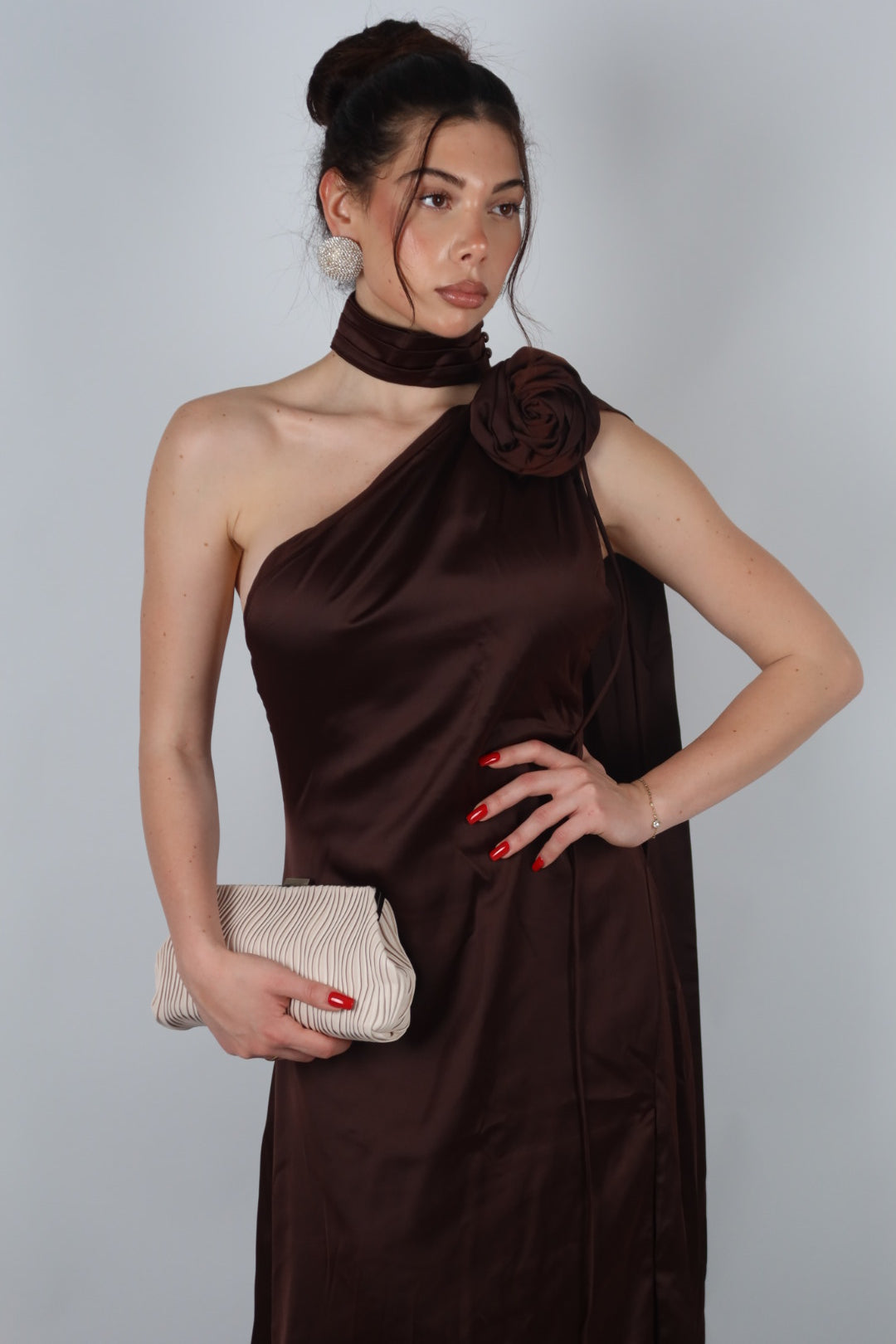 Dress Lidia Brown