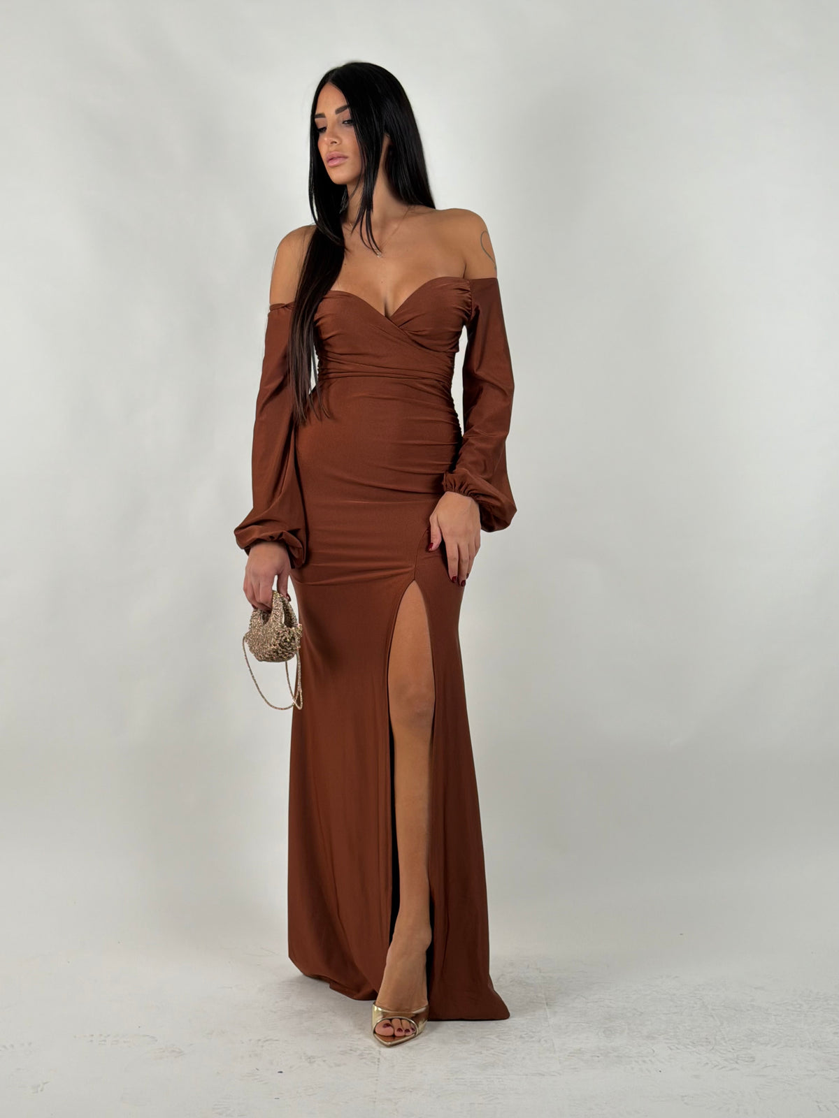 Dress Dea Brown