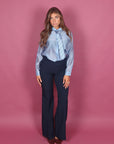 Pantalone blu navy