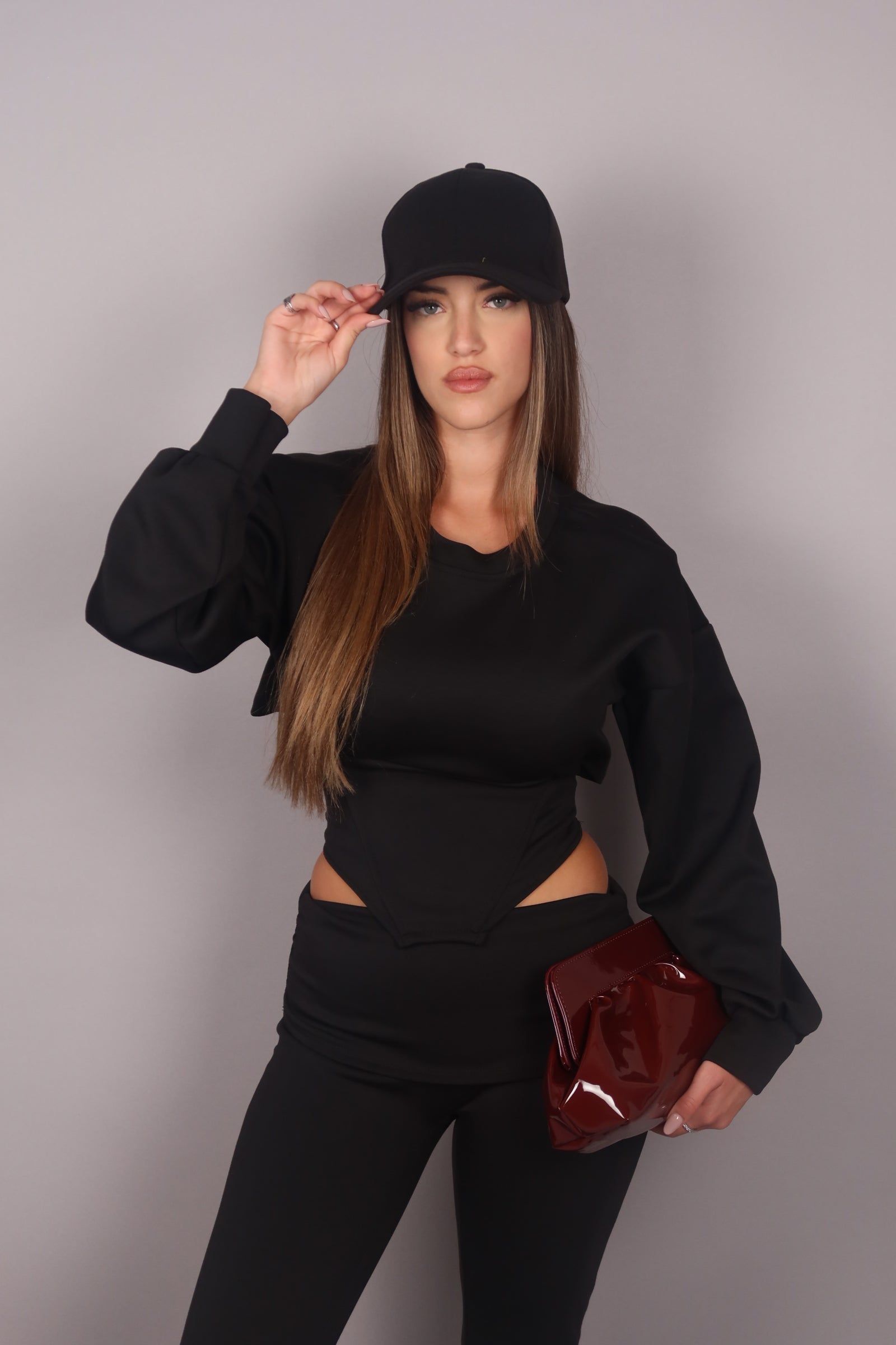 Coordset comfy chic nero