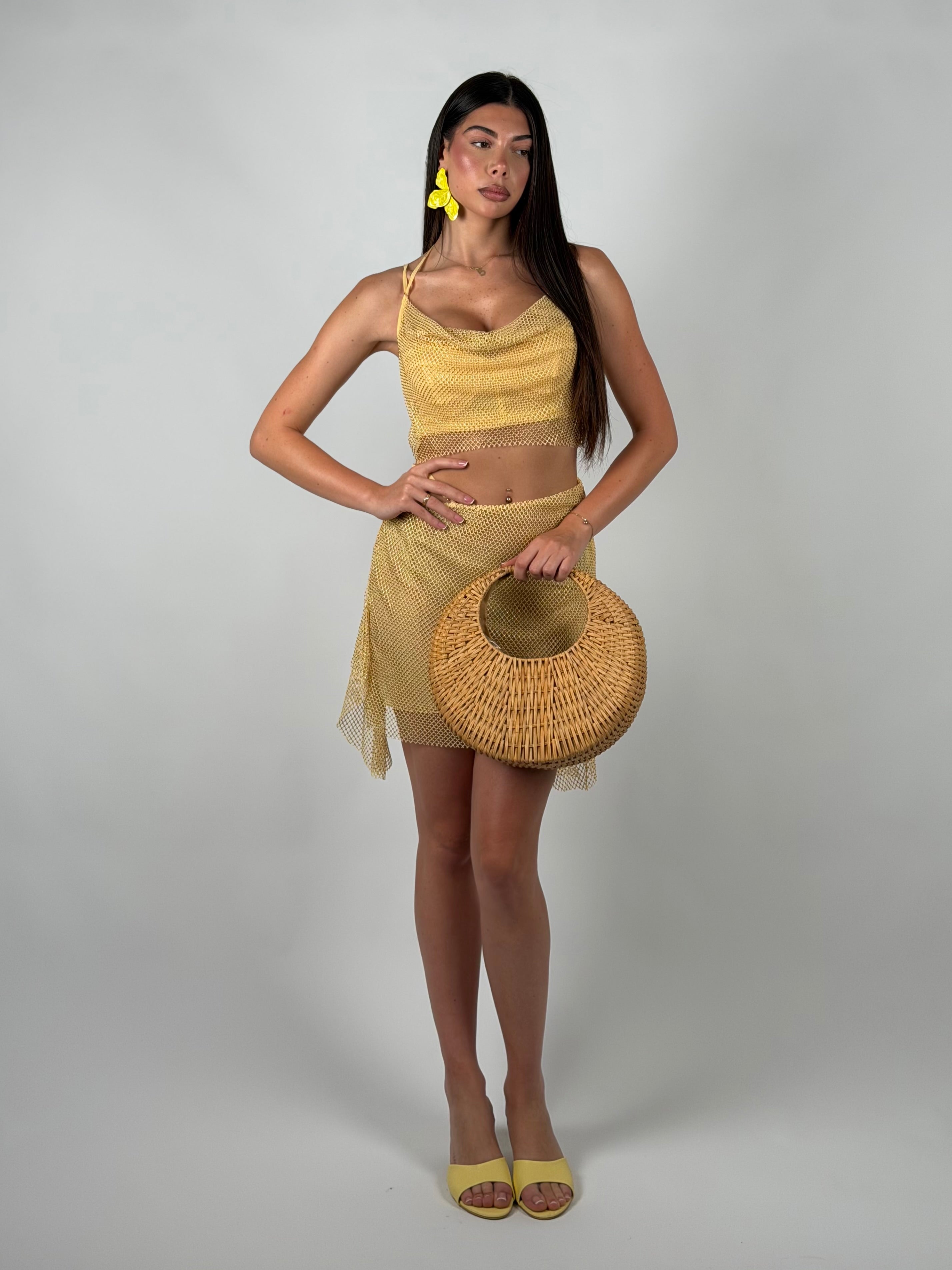 Coordinato Coachella gold