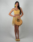 Coordinato Coachella gold