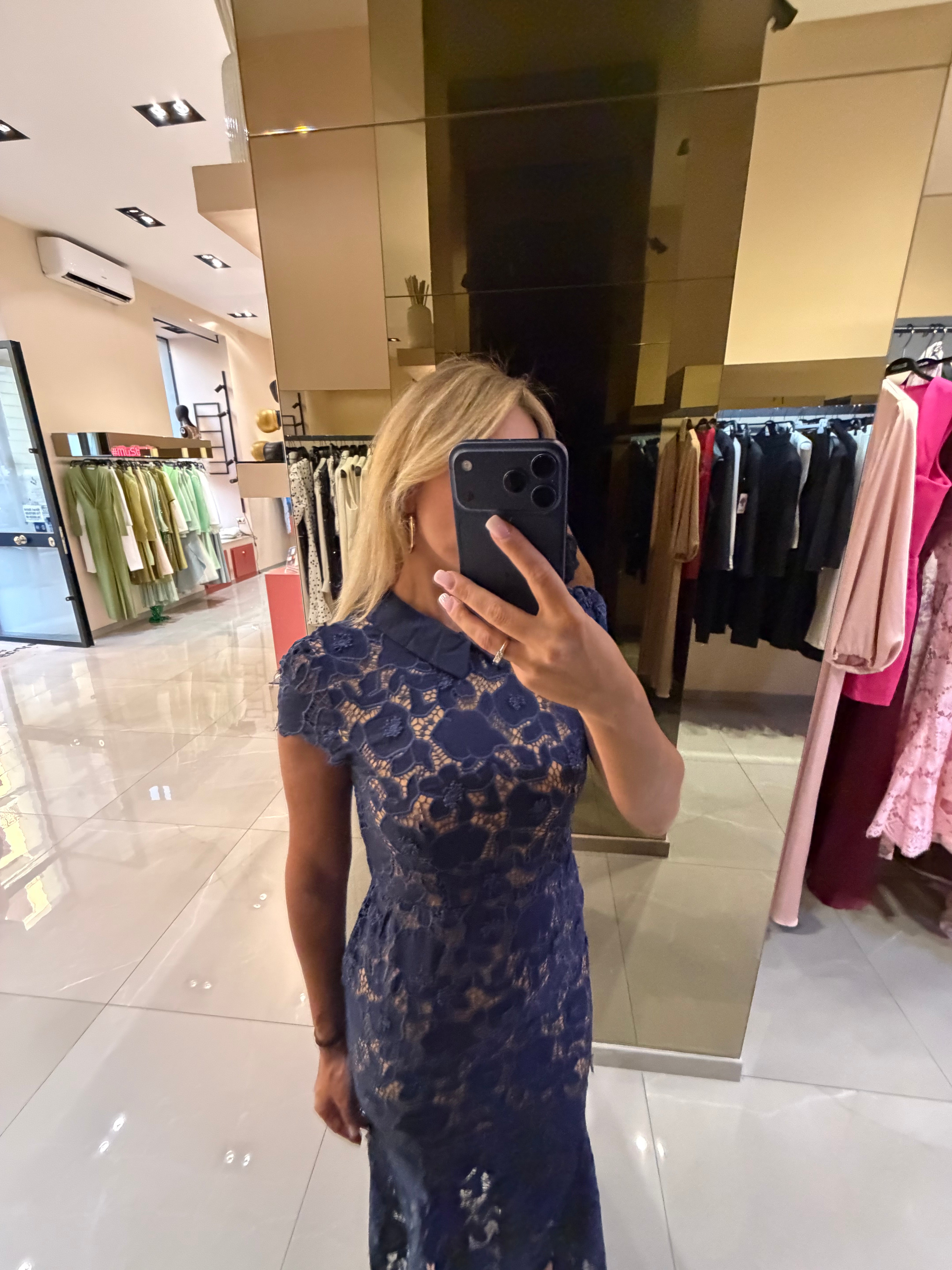 Dress Ambra blu navy