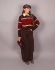 Jeans balloon brown