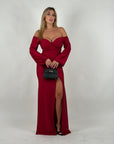 Dress Dea bordeaux
