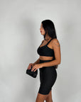 Top bandage nero