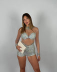 Mini Jumpsuit Luxury White