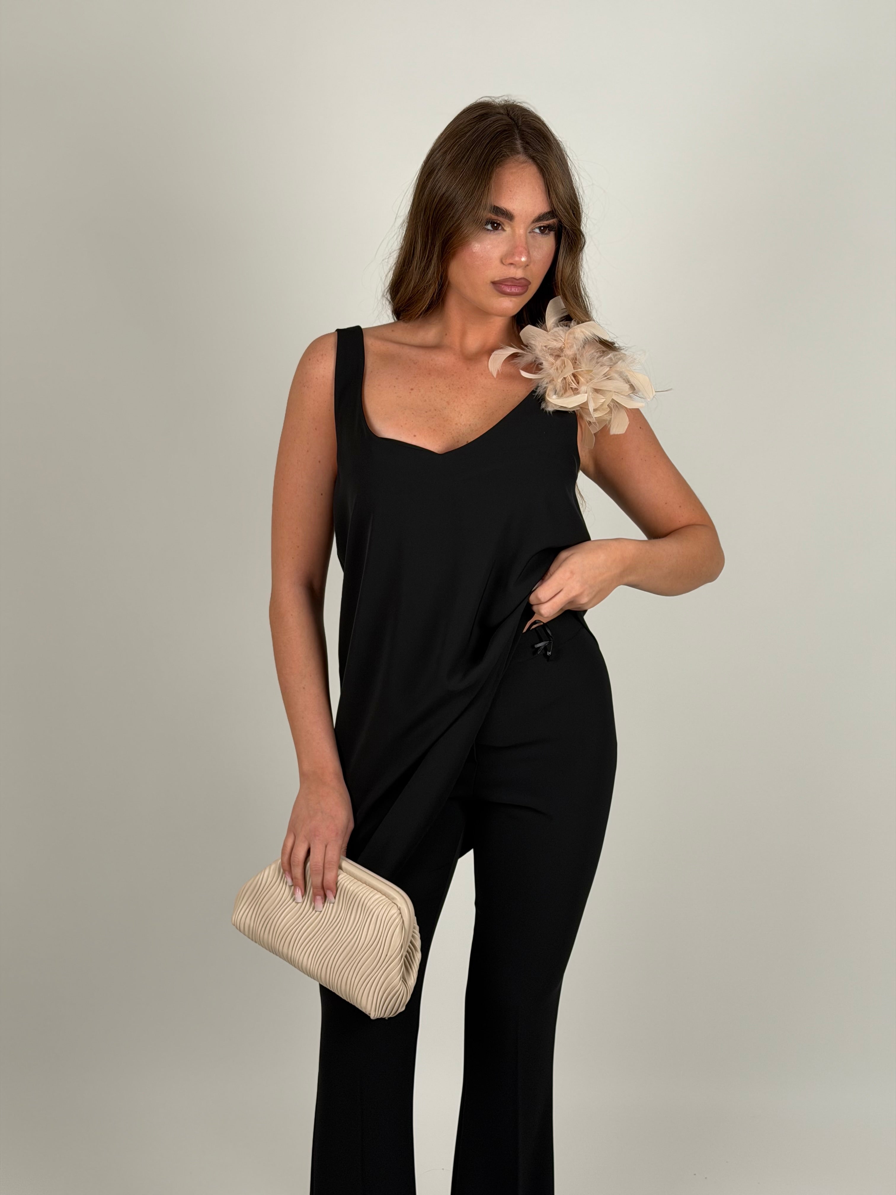 Blusa elsa nero