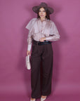 Pantalone classico Brown