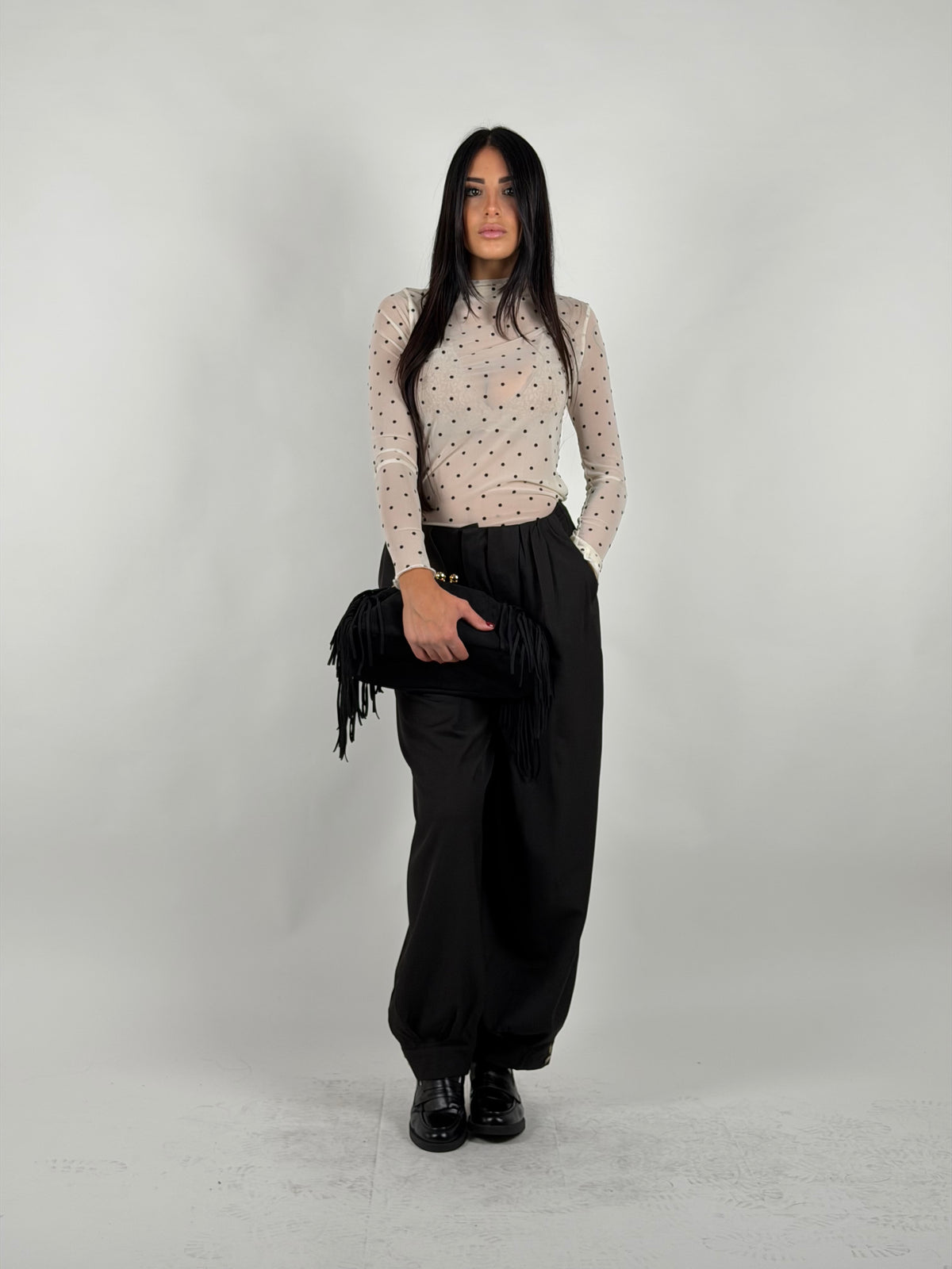Pantalone aladin nero