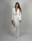 Pantalone Gemma White