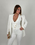 Pantalone Mirabelle White