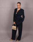 Tailleur giappo blu navy