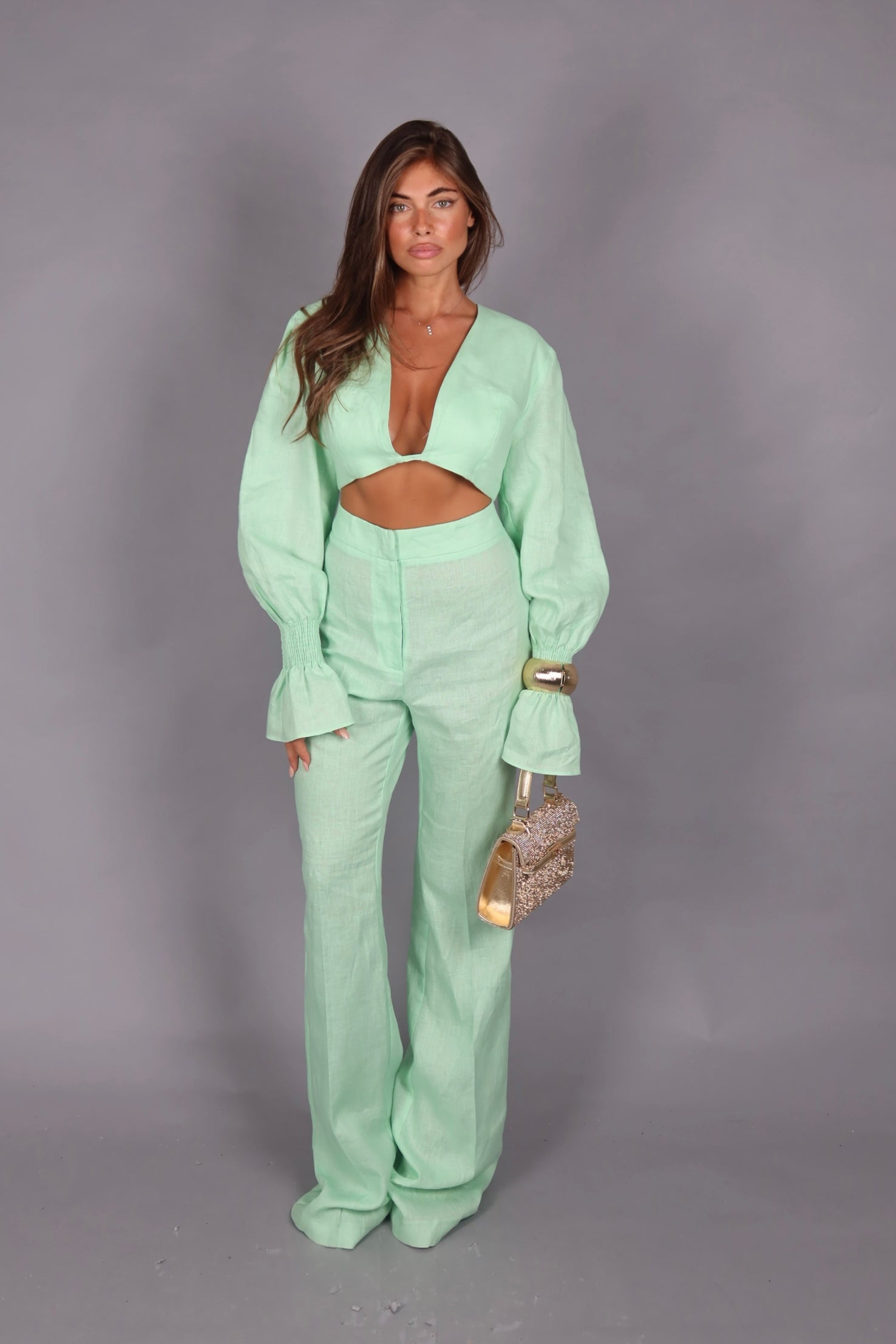 Linum Crop menta