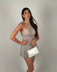 Dress Coachella argento