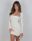 Mini dress Perla bianco