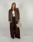 Camicia Scozia Brown