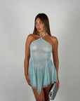 Dress Coachella celeste