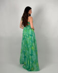 Dress rainbow verde