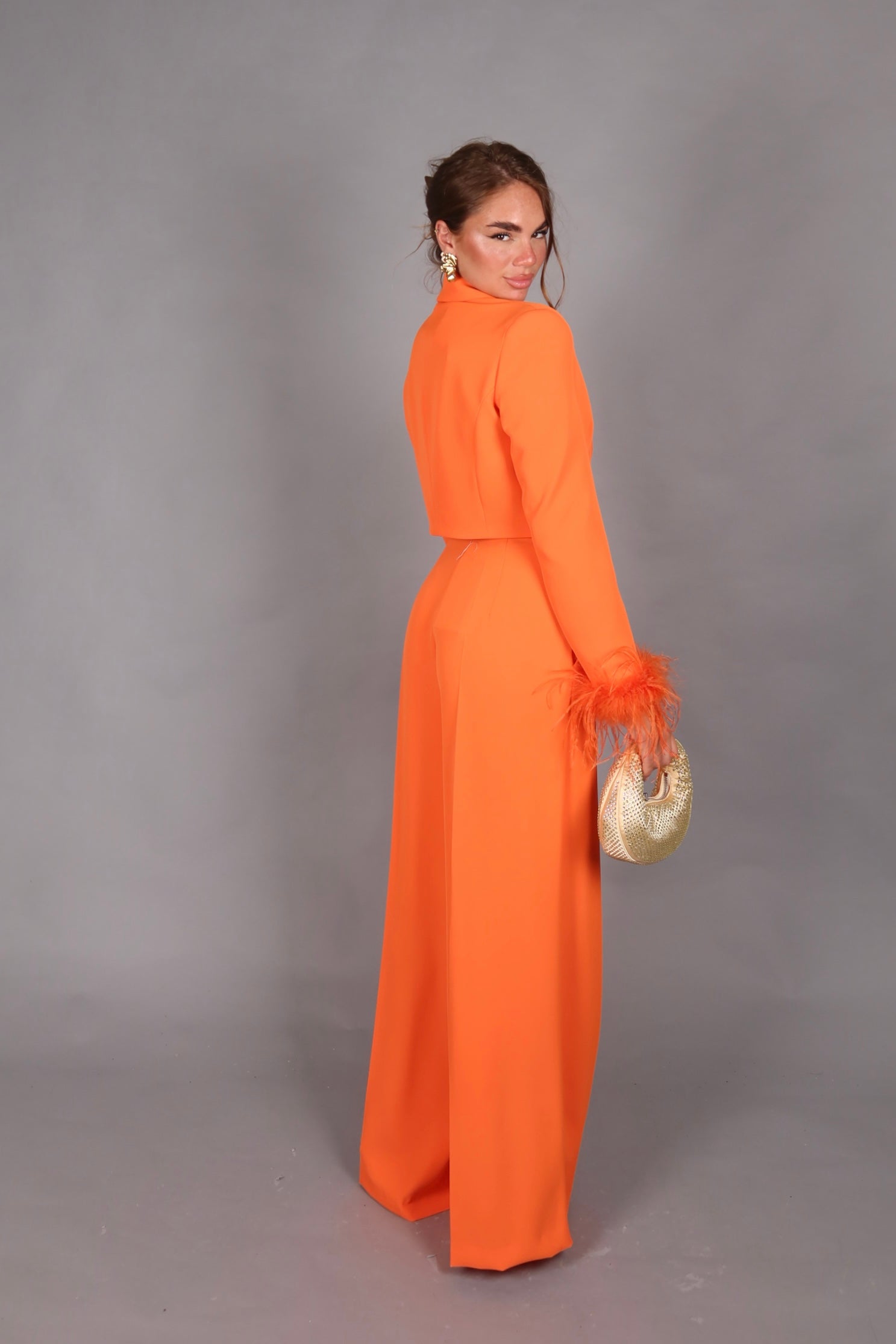 Plume Pants orange