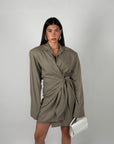 Dress Elena fango