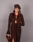 Dress alissa Brown