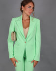 Single blazer menta